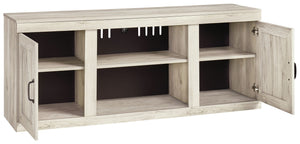 Bellaby - Whitewash - 60" TV Stand w/Fireplace Option