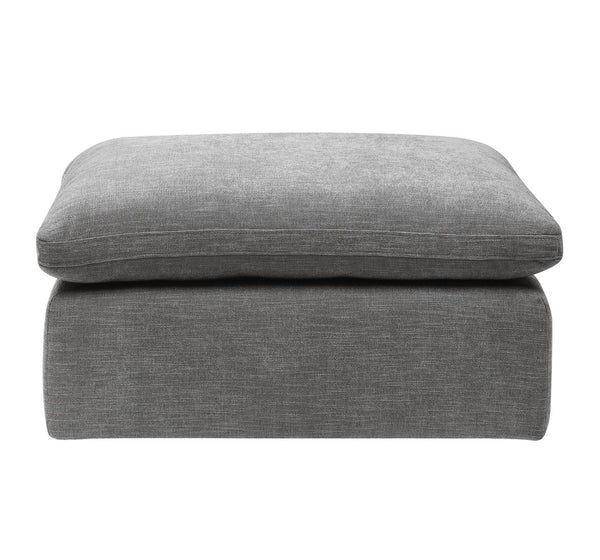 Naveen - Modular Ottoman - Gray Linen
