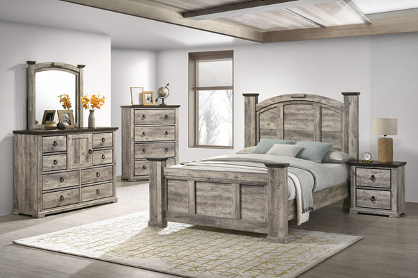  weathered aesthetic that effortlessly complements any home decor