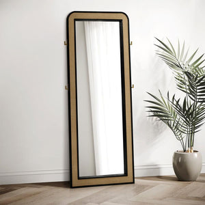  designed to bring both style and functionality to your space. The mirror features a sleek