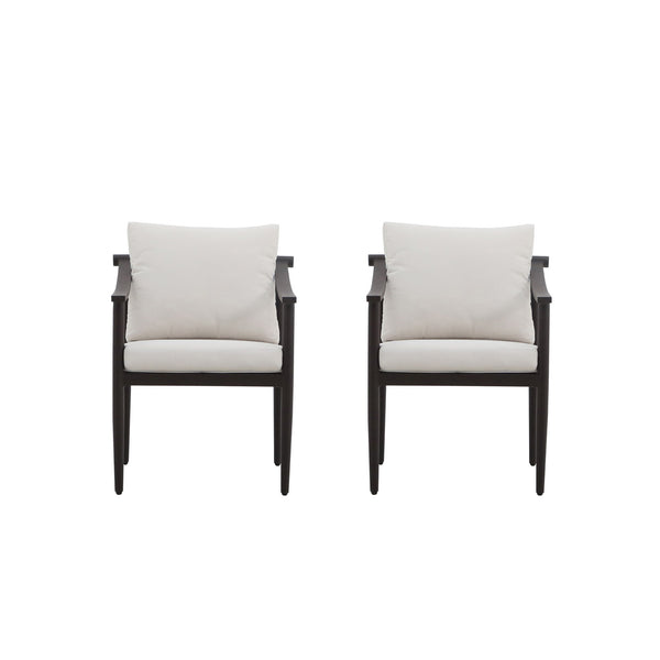 Moana - Patio Side Chair Cushions (Set of 2) - Ivory