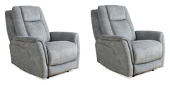 Take a seat and recline in seconds in this smooth and stylish Power Zero Gravity Recliner. The Zero Gravity reclining mechanism allows you to recline to a zero gravity posture, distributing weight and pressure evenly along your body. More than just beauti