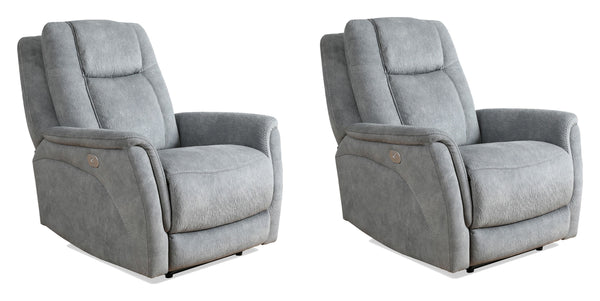 Take a seat and recline in seconds in this smooth and stylish Power Zero Gravity Recliner. The Zero Gravity reclining mechanism allows you to recline to a zero gravity posture, distributing weight and pressure evenly along your body. More than just beauti