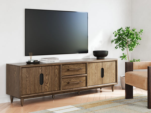  while a sleek design allows the natural beauty of the wood to shine through. Ready for a cinematic experience