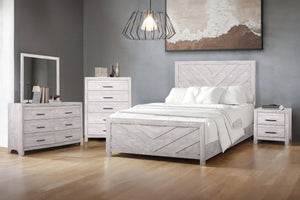 a comprehensive ensemble featuring a stylish bed