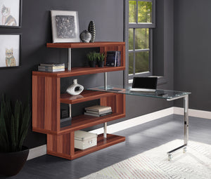 Raceloma - Writing Desk - Clear Glass