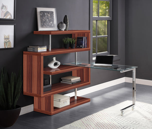 Raceloma - Writing Desk - Clear Glass
