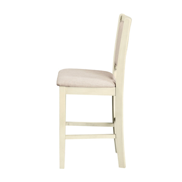  and style to your dining room. Included in this set are two counter chairs along with all the necessary hardware and assembly instructions for effortless setup. Crafted fro