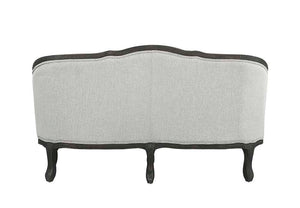  wooden frame that wraps you in comfort. Its curved frame with a winding front rail sits off the floor 