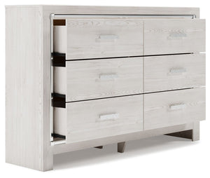  a pearlized finish and mosiac pulls bring a glam touch to the richly rustic appearance. Six smooth-gliding drawers provide plenty of s