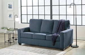 Rannis - Navy - Full Sofa Sleeper