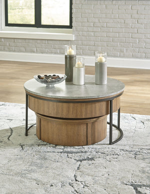  this nesting coffee table set is loaded with style. Featuring an urban contemporary profile