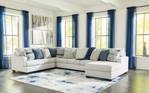  this finely crafted sectional is dressed to i