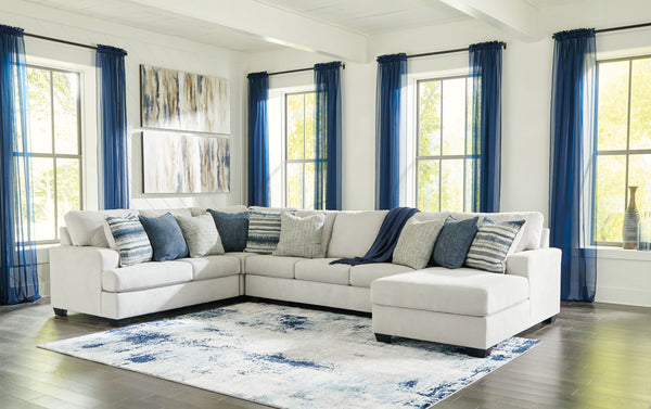  this finely crafted sectional is dressed to i