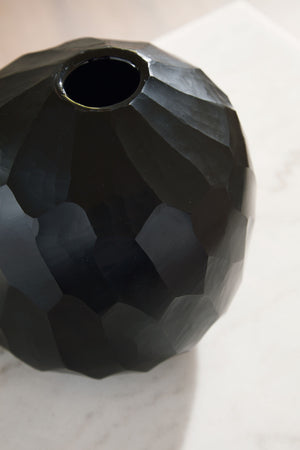 Ryanford - Black - Vase - 6.9"