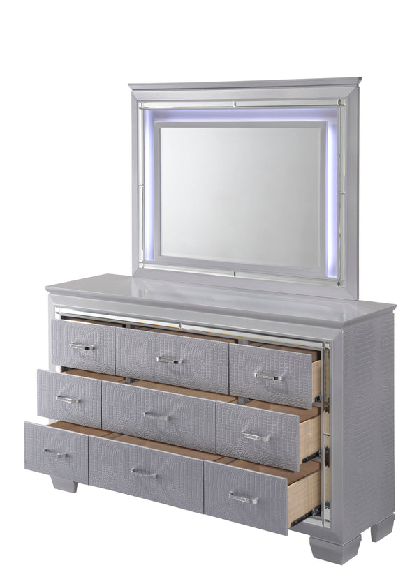 Lillian - Dresser - Gray