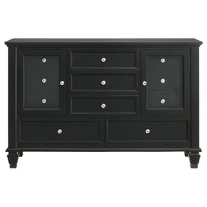 Sandy Beach - 11-Drawer Dresser - Black