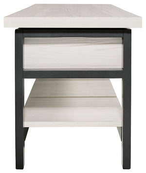 Rhyson - White - Storage Bench
