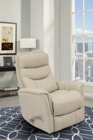Gemini - Softy Ivory Power Lift Recliner with Articulating Headrest Two Pack