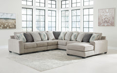 Master the art of cool, clean-lined styleâ€”loaded with sumptuous comfortâ€”with this sectional. Plush and posh, this decidedly contemporary sectional is dressed to impress with wedge-cut track armrests and box cushions for a minimalist chic aesthetic. Mu