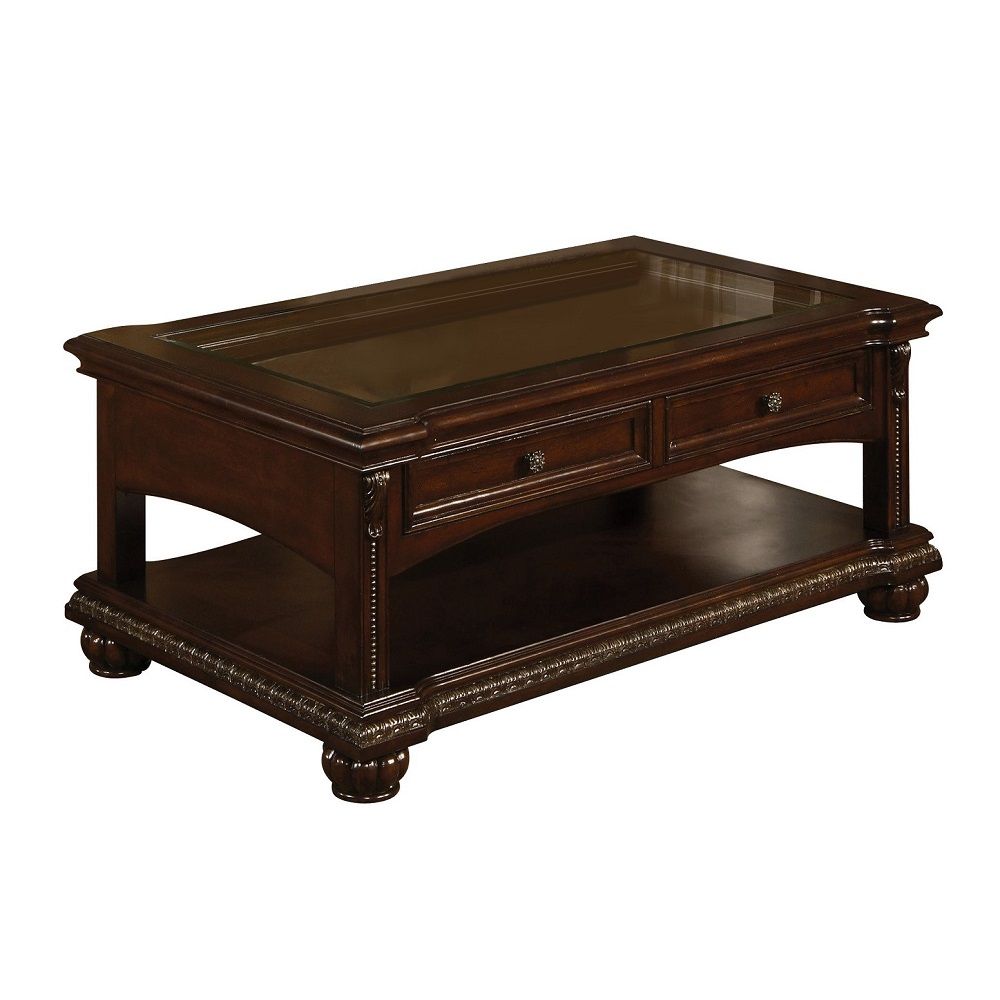 The Anondale traditional collection features elegant traditional style and detailing accents, reflected in decorative carving motifs. All carefully crafted with selected wood and veneers, this is perfect match for your living room environment.<br/><br/><b