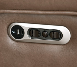 Atlantis - Power Reclining Zero Gravity Sofa And Loveseat - Smooth Latte