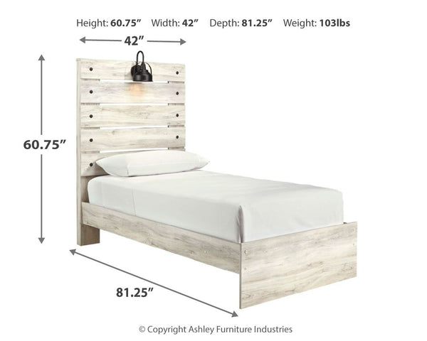  Twin Panel Bed