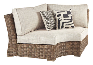 Beachcroft - Beige - 8 Pc. - Sectional Lounge Set