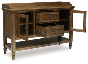  entryway storage or a console table