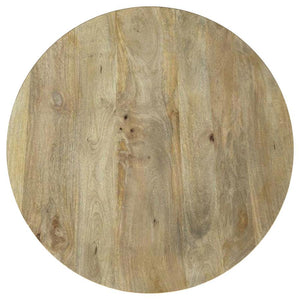 Touhy - Round Solid Wood Cocktail Coffee Table - Natural Mango