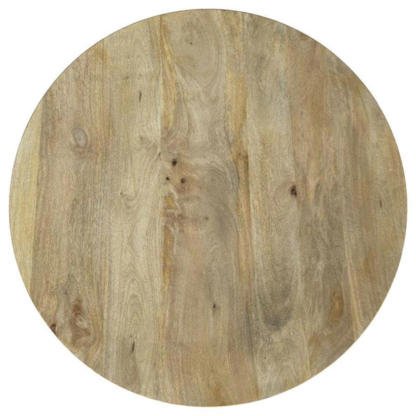 Touhy - Round Solid Wood Cocktail Coffee Table - Natural Mango