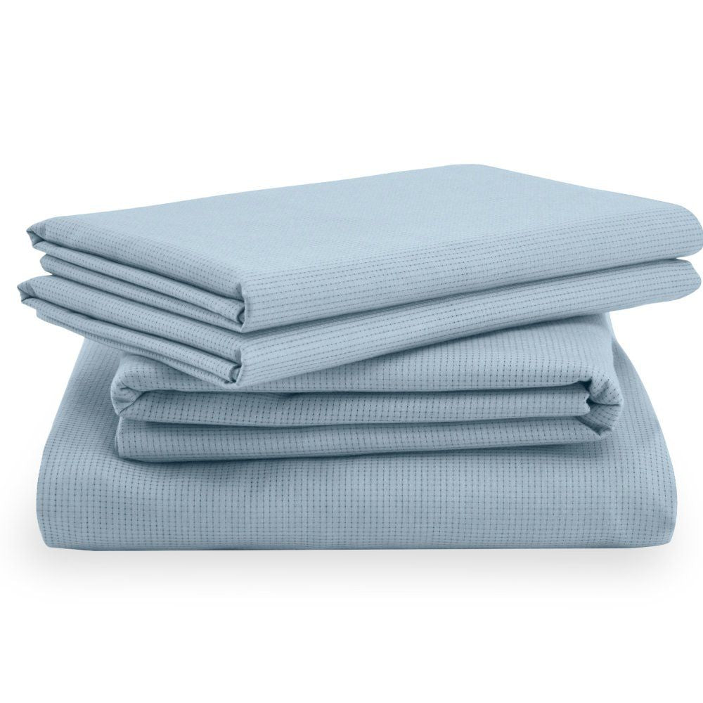 Maximize your sleep experience. Woven from a blend of soft cotton and silky TENCELTM Lyocell fibers with an innovative fine mesh construction, these moisture-wicking sheets offer maximum breathability between you and your Tempur-Pedic mattress.<br/><br/><