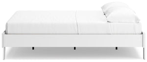 Socalle - Two-Tone - Queen Platform Bed