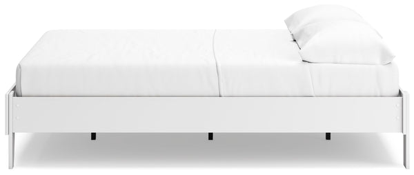 Socalle - Two-Tone - Queen Platform Bed