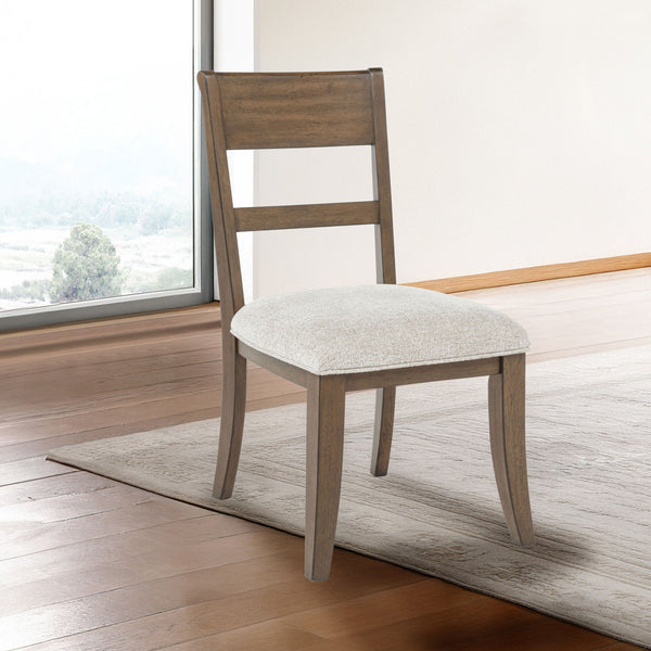 Mariana - Wood Back Side Chair (Set of 2) - Vintage Mocha