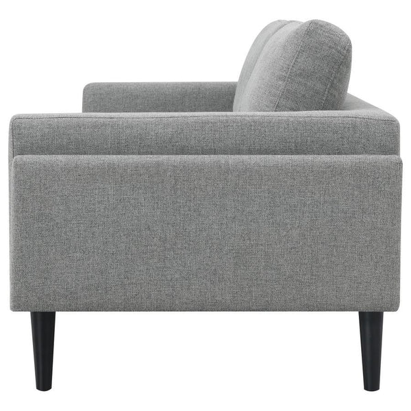 Rilynn - Upholstered Track Arm Sofa - Gray