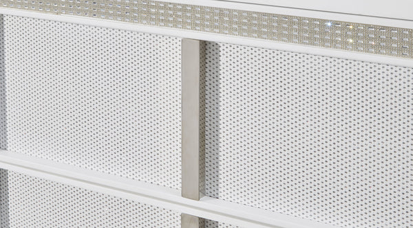 Chalanna - White - King Upholstered Storage Bed