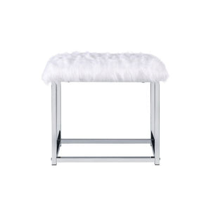 Coleen - Vanity Desk - Chrome Finish