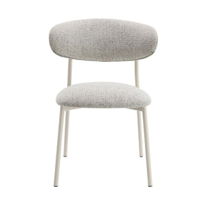  Kalam collection brings modern elegance to any dining space. The fixed table top is supported by stylish double pedestals