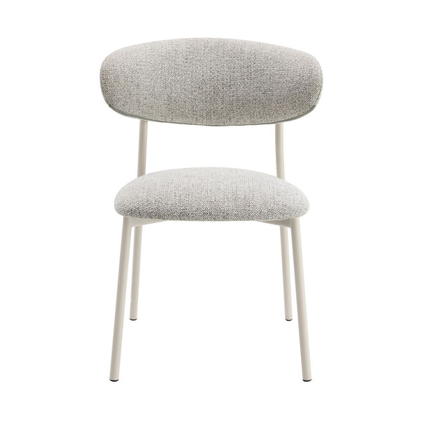  Kalam collection brings modern elegance to any dining space. The fixed table top is supported by stylish double pedestals