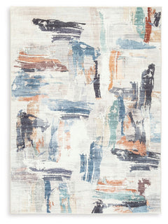 High style, low maintenance. This rug takes an abstract approach to contemporary aesthetics. A brush stroke pattern, like art on a canvas, levels up your decor with its curated character. And the rug expertly balances fashion and everyday function, with a
