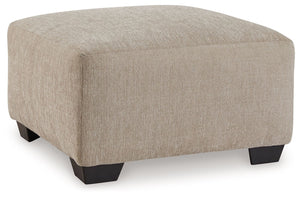Whether you-'re relaxing solo or lounging with friends and family, this oversized accent ottoman offers plenty of space to kick back in style. Its contemporary silhouette expertly blends an on-trend aesthetic and everyday comfort. And the neutral hue pair