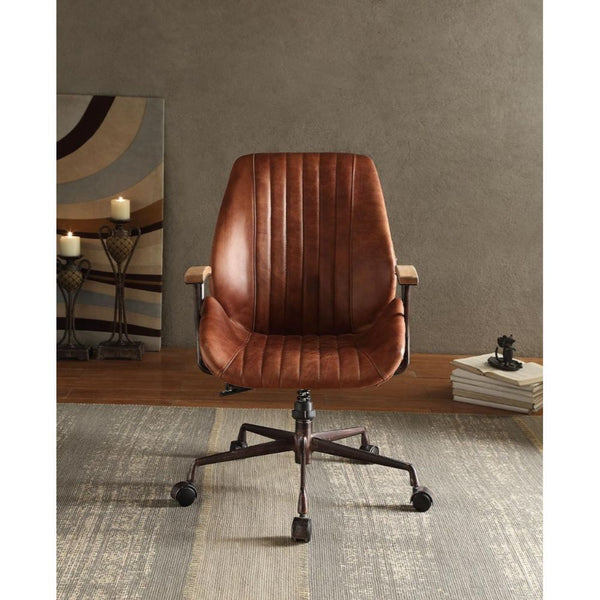 Hamilton - Executive Office Chair - Cocoa Top Grain Leather