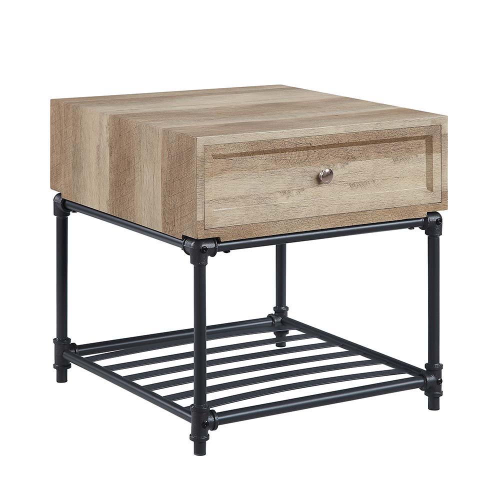 Brantley - End Table With Drawer - Brown, Light - 22-"