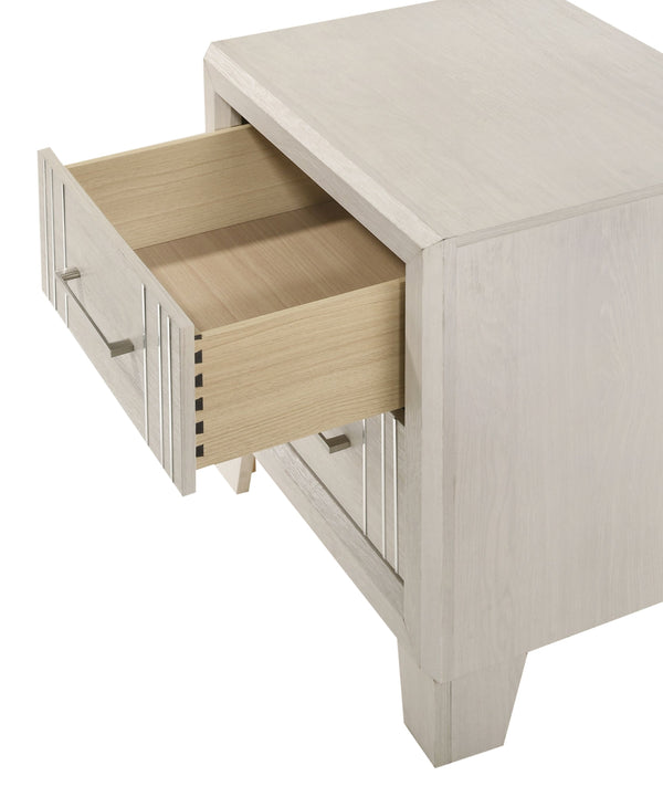 Charlie - King 5 Piece Bedroom Set - White