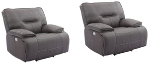 Take a seat and recline in seconds in this smooth and stylish Power Recliner. More than just beautiful, this innovative chair takes comfort to new heights with just the touch of a button. Offering effortless relaxation, it-'s sure to become your favorite 