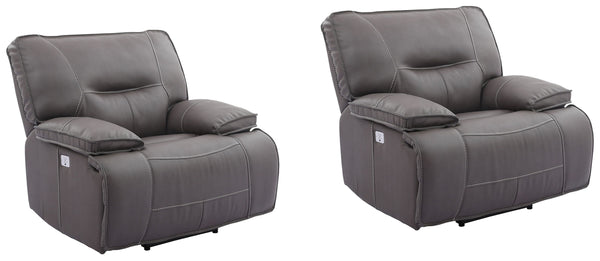 Take a seat and recline in seconds in this smooth and stylish Power Recliner. More than just beautiful, this innovative chair takes comfort to new heights with just the touch of a button. Offering effortless relaxation, it-'s sure to become your favorite 