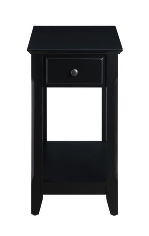 Bertie - Accent Table - Black Finish