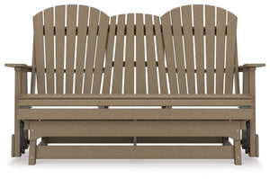 Hyland Wave - Driftwood - Glider Loveseat