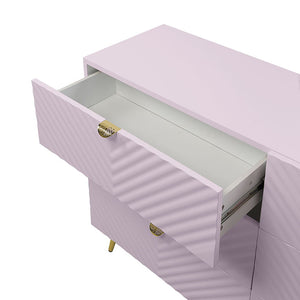 Gaines - Dresser - Pink High